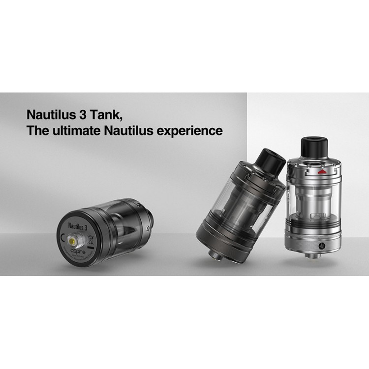 Aspire Nautilus 3 Tank 4ml | אספייר נאוטילוס 3 טנק Aspire Nautilus 3 Tank 4ml | אספייר נאוטילוס 3 טנק