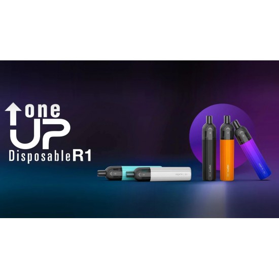 Aspire One Up R1 Rechargeable Disposable | אספייר R1 חד פעמי מתמלא