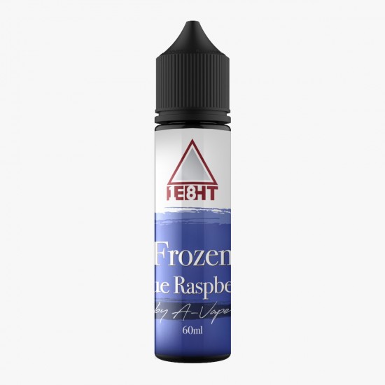 A-VAPE - One Eight Series - Frozen Blue Raspberry- 60ML | פטל כחול אייס