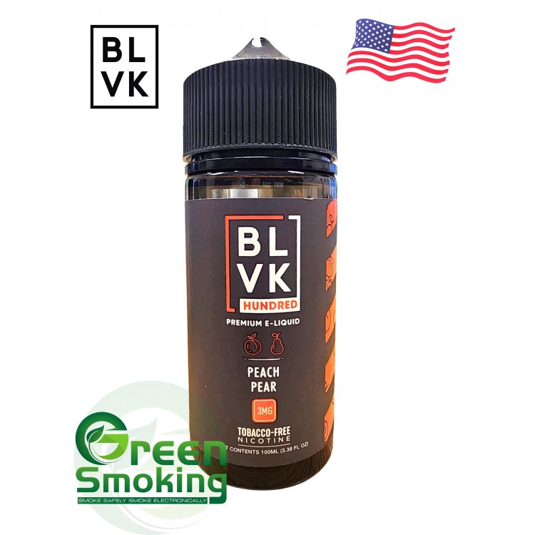 BLVK - Peach Pear 100ml | אפרסק אגס BLVK - Peach Pear 100ml | אפרסק אגס