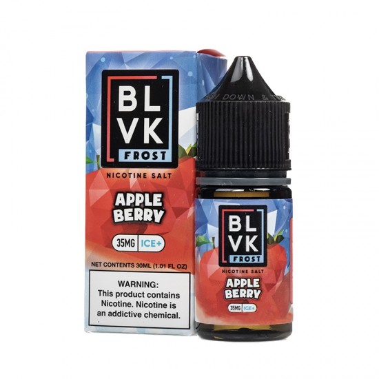 BLVK SaltNic 30ml - APPLE BERRY ICE | תפוח ברי אייס 