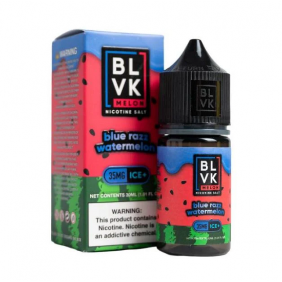 BLVK SaltNic 30ml - BLUERAZZ WATERMELON  | פטל כחול אבטיח 