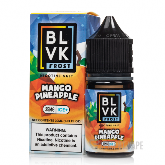 BLVK SaltNic 30ml - MANGO PINEAPPLE | מנגו אננס אייס