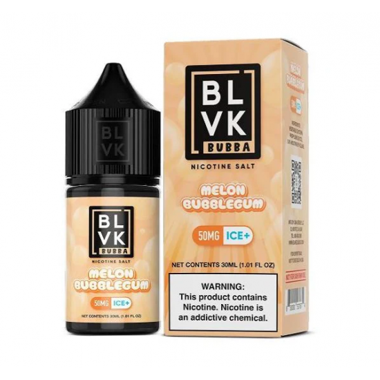 BLVK SaltNic 30ml - BUBBA MELON BUBBLEGUM ICE | בובה מסטיק מלון אייס
