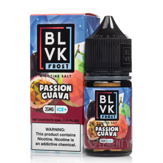 BLVK SaltNic 30ml - PASSION GUAVA ICE | פסיפלורה גוייאבה אייס