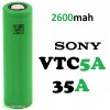סוללה Sony US18650VTC5A 35A 2600mAh מקורית