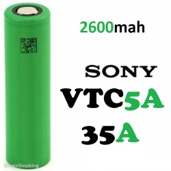 סוללה Sony US18650VTC5A 35A 2600mAh מקורית