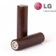 LG 18650HG2 3.6V 3000mAh - 30A - 1pcs +₪50.00