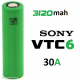 Sony VTC6 3.6V 3000mAh 30A - 1pcs +₪55.00