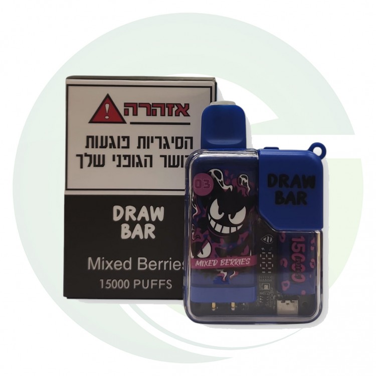 Draw-Bar Disposable e-cig 15000 puffs 