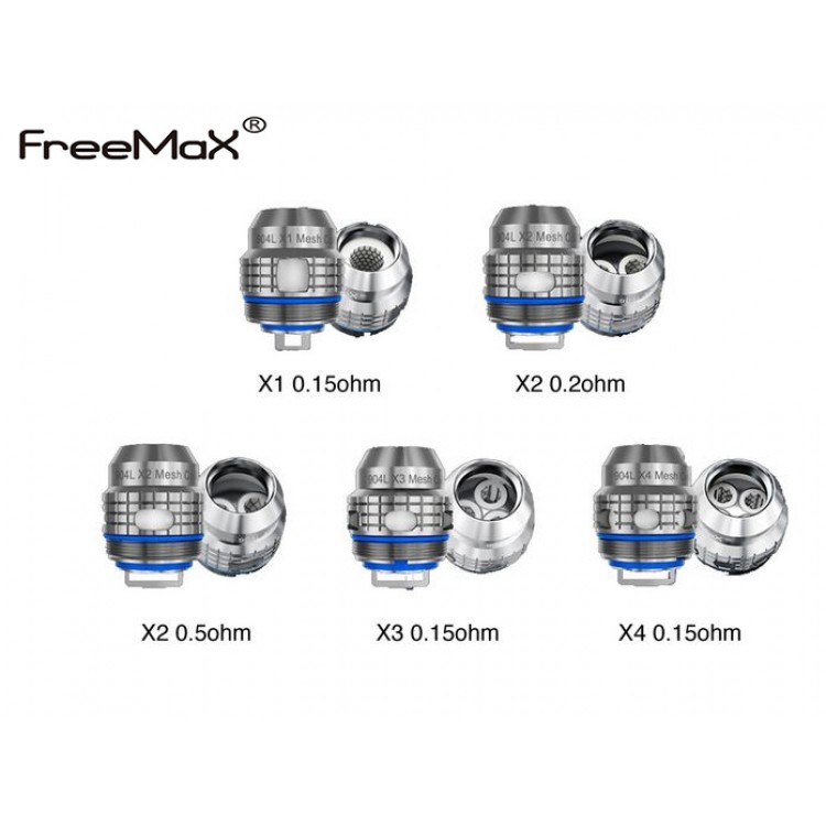 Freemax 904L X Mesh Coil 5pcs | פרימקס מאש כוייל
