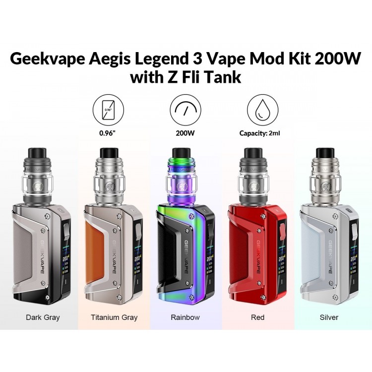GEEKVAPE AEGIS LEGEND 3 200W GEEKVAPE AEGIS LEGEND 3 200W
