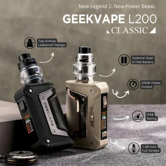 GeekVape L200 Classic 200W Kit | גיקוויפ אל 200 קיט