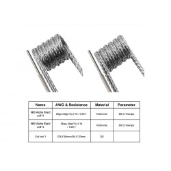 Geekvape N80 Alpha Braid Coil 2 Types in 1 Box (F206) Geekvape N80 Alpha Braid Coil 2 Types in 1 Box (F206)