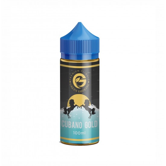 Green-Smoking - Cubano Gold - 100ML | קובנו גולד | טבק וניל | 100מל