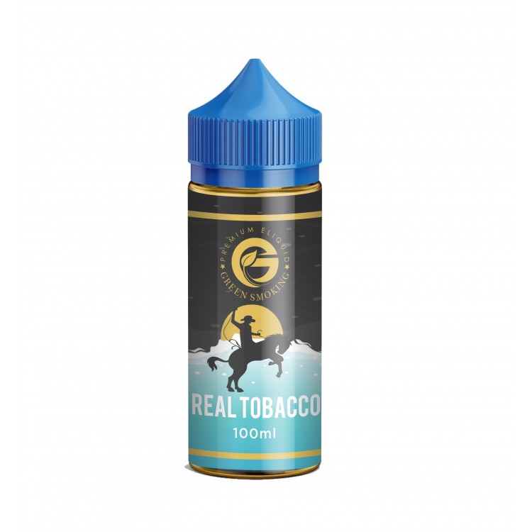 Green-Smoking - Real Tobacco 100ML | טבק אמיתי 100מל