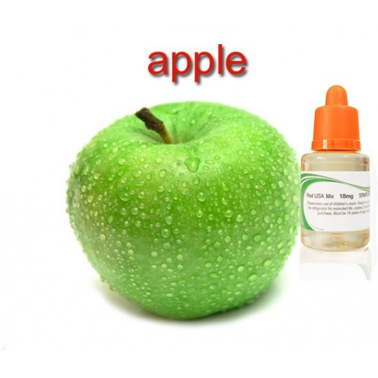 נוזל מילוי לסיגריה הנגסן בטעם תפוח 30ml