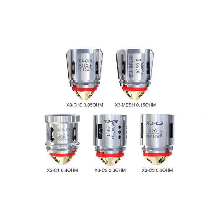 IJOY Captain/Avanger X3 Replacement Coil 3pcs IJOY Captain/Avanger X3 Replacement Coil 3pcs