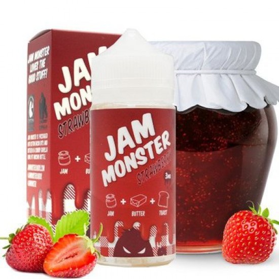 Strawberry Jam by Jam Monster 100mL
