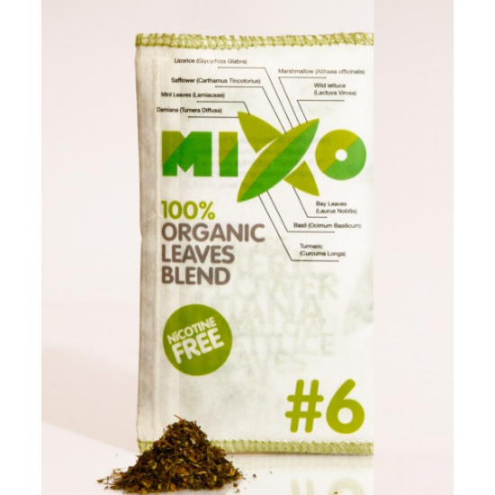 Organic tobacco substitute mixtures | MIXO GREEN