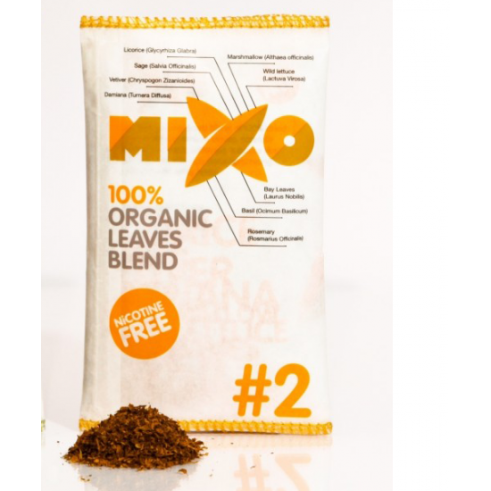 Organic tobacco substitute mixtures | MIXO GOLDEN