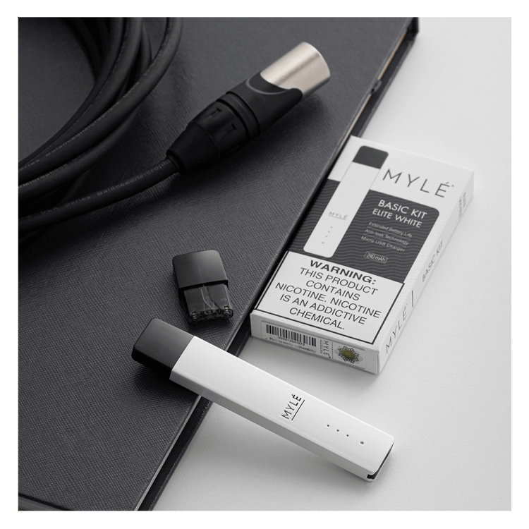 MYLE V4 PEN VAPE  סיגריה אלקטרונית ערכת בסיס ללא מחסניות