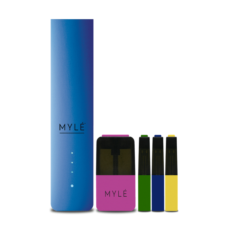 MYLE V4 STARTER KIT  סיגריה אלקטרונית ערכת מלאה כולל מחסניות