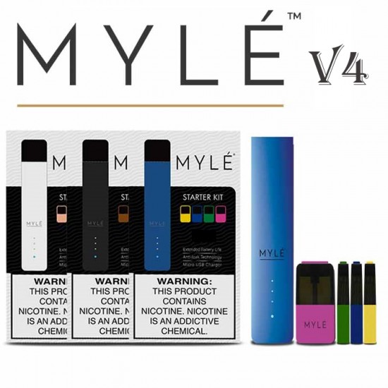 MYLE V4 STARTER POD KIT inc 4 PODS