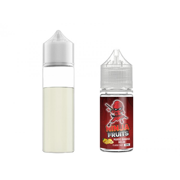 Ninja Fruits SaltNic – MANGO BANANA MELON 60ML DIY Kit | מנגו בננה מלון Ninja Fruits SaltNic – MANGO BANANA MELON 60ML DIY Kit | מנגו בננה מלון