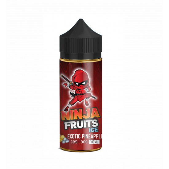 Ninja Fruits - EXOTIC PINEAPPLE ICE 100ML | אננס אקזוטי אייס