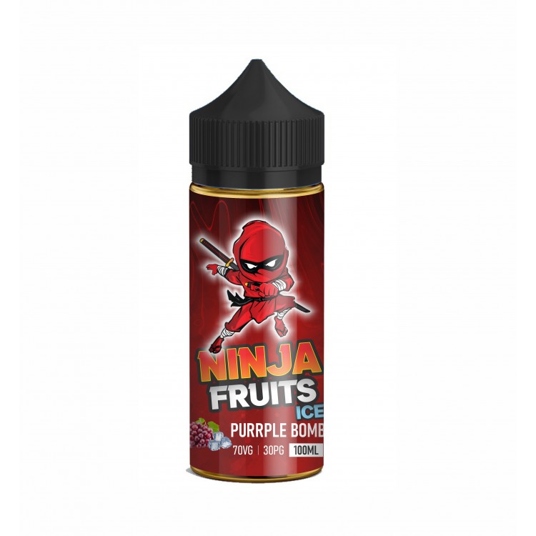 Ninja Fruits - PURPLE BOMB ICE 100ML Ninja Fruits - PURPLE BOMB ICE 100ML