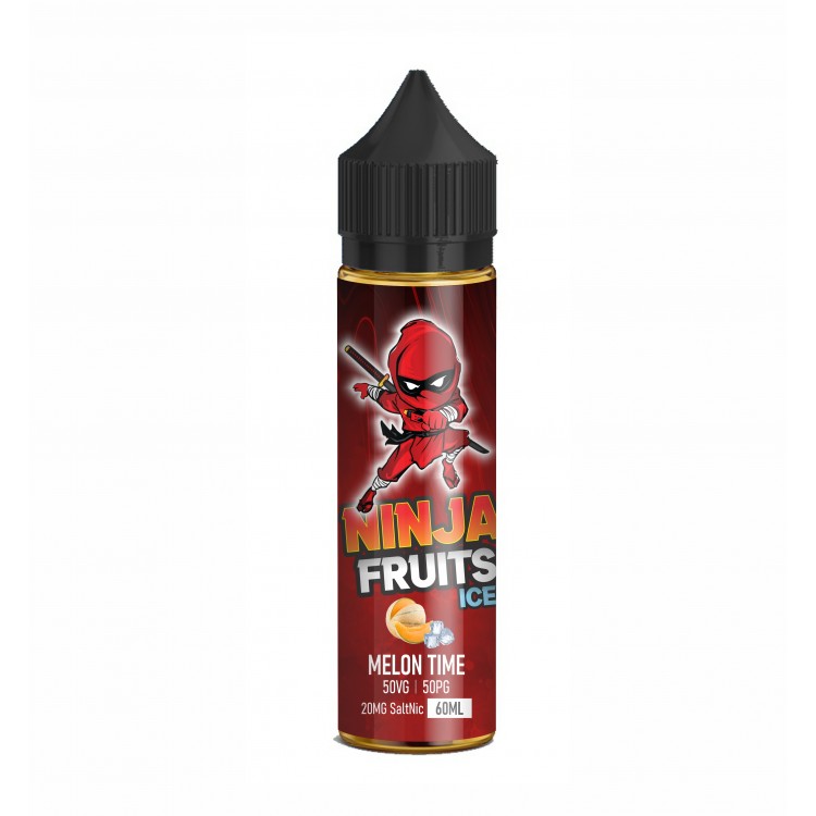 Ninja Fruits SaltNic - MELON TIME ICE 60ML |מלון טיים אייס Ninja Fruits SaltNic - MELON TIME ICE 60ML |מלון טיים אייס