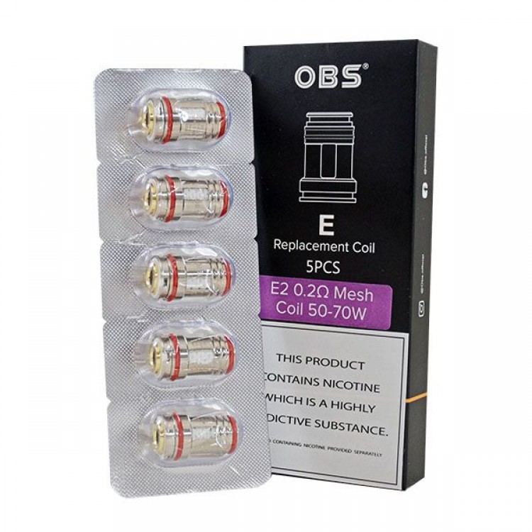 OBS Engine 100 / Engine S Tank Coils 5PCS/Pack OBS Engine 100 / Engine S Tank Coils 5PCS/Pack