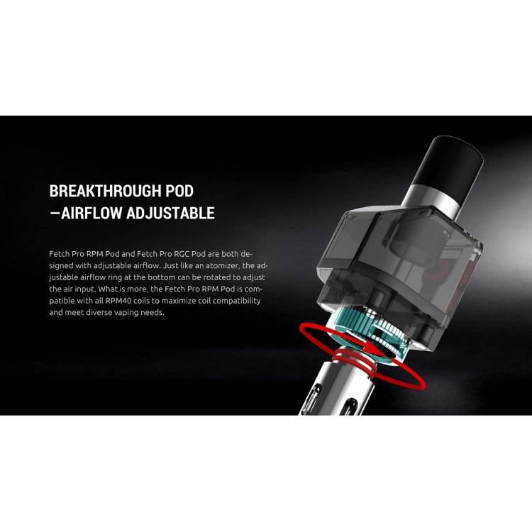 SMOK Fetch Pro Empty RGC/RPM Pods | שלישייה מחסניות ריקות סמוק פאטצ-פרו SMOK Fetch Pro Empty RGC/RPM Pods | שלישייה מחסניות ריקות סמוק פאטצ-פרו