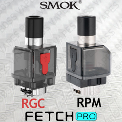 SMOK Fetch Pro Empty RGC/RPM Pods | שלישייה מחסניות ריקות סמוק פאטצ-פרו