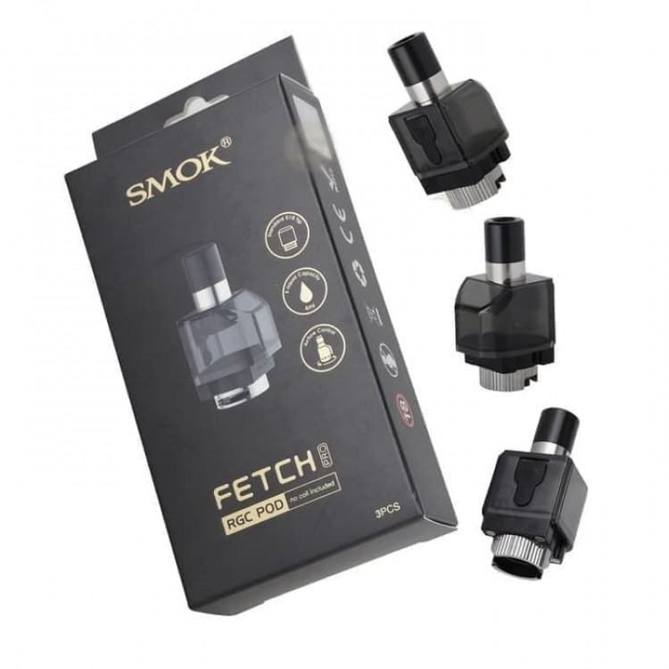 SMOK Fetch Pro Empty RGC/RPM Pods | שלישייה מחסניות ריקות סמוק פאטצ-פרו SMOK Fetch Pro Empty RGC/RPM Pods | שלישייה מחסניות ריקות סמוק פאטצ-פרו