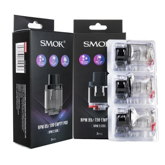 Smok RPM 85 and RPM 100 Empty Pods