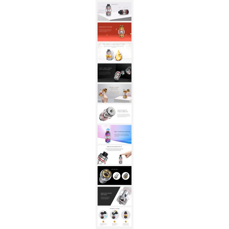 SMOK TFV16 Mesh Tank 9ml SMOK TFV16 Mesh Tank 9ml
