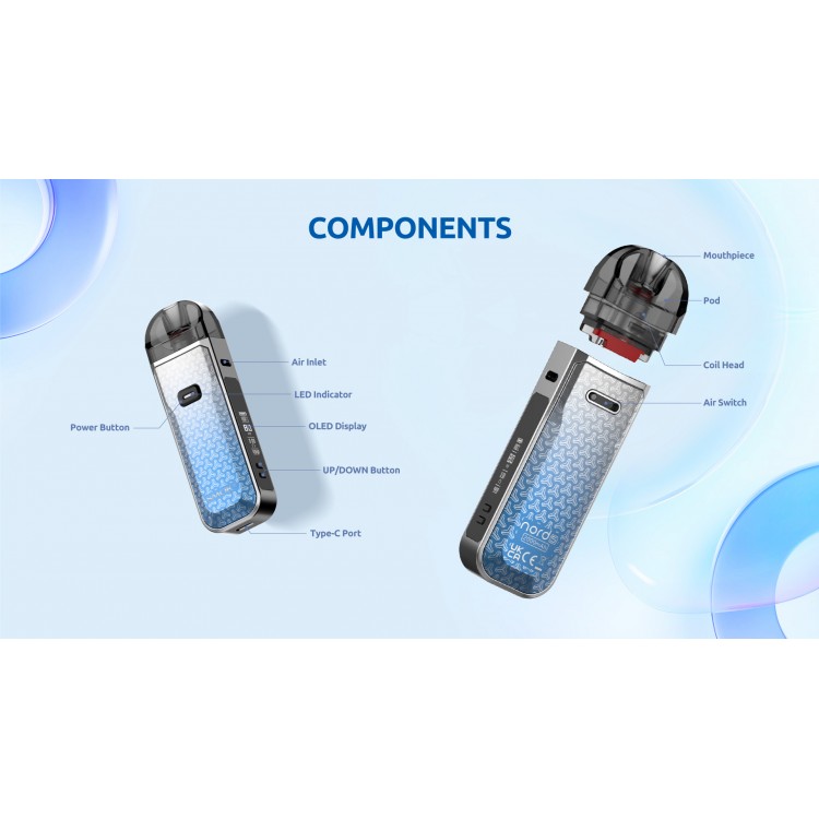 SMOK Nord 5 Pod 80W 2000mA SMOK Nord 5 Pod 80W 2000mA
