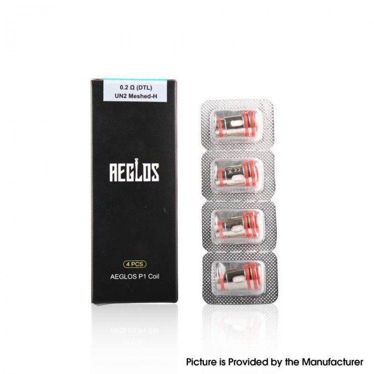 Uwell Aeglos P1 Coils UN2 Meshed-H 4PCS/Pack Uwell Aeglos P1 Coils UN2 Meshed-H 4PCS/Pack