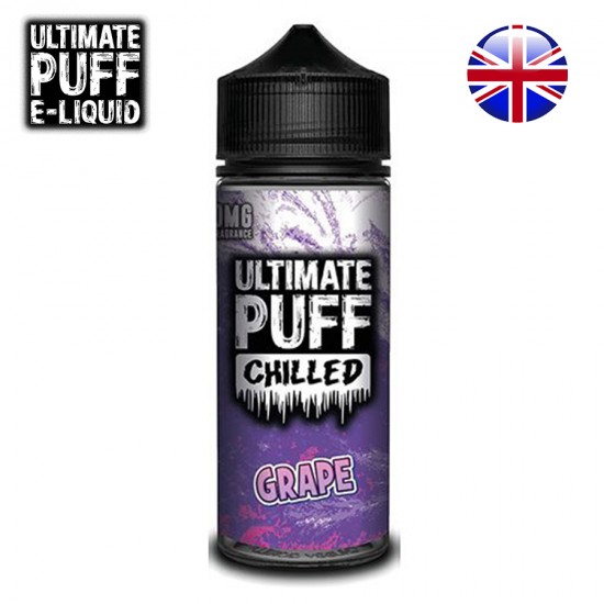 UltimatePuff  - Grape Chilled 120ml | ענבים אייס/קר אולטימיט פאף 120מל