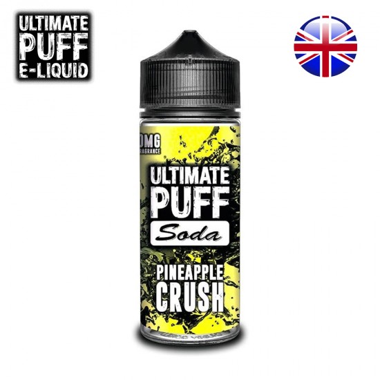 UltimatePuff - Pineapple Crush Soda 120ml  | משקה אננס סודה | אולטימייט פאף 120מל 