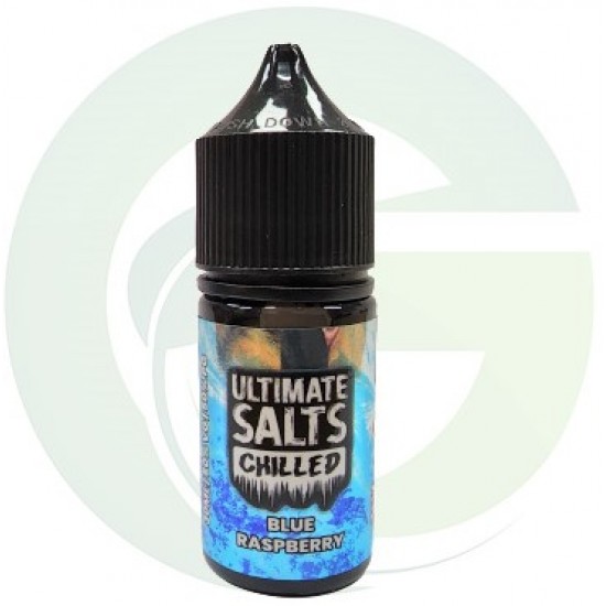 UltimatePuff - Blue Raspberry Chilled SALTNIC 30ml  | פטל כחול אייס/קר פאף 30מל סאלת ניק 2%