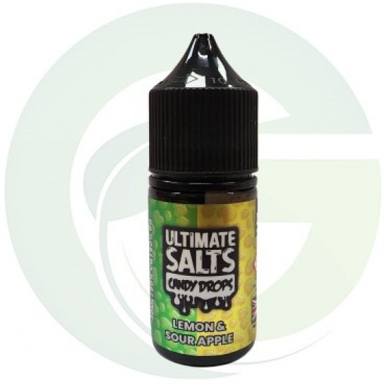 UltimatePuff - Lemon Sour Apple  Candy SALTNIC 30ml  | סוכריות לימון תפוח ירוק סאלת ניק 30מל