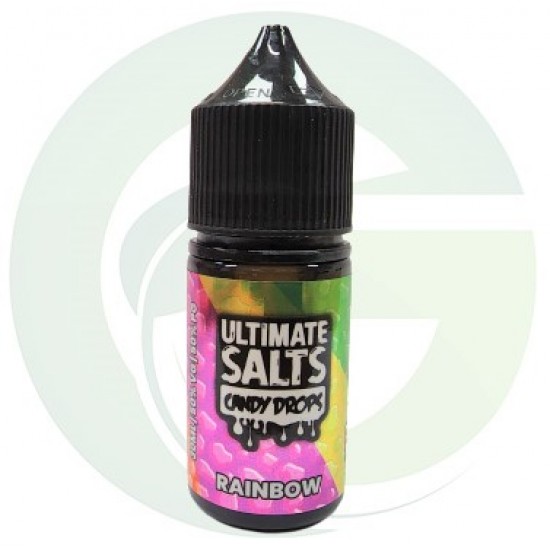 Ultimate Puff - Rainbow Candy Drops SALTNIC 30ml  | סוכריות מיקס פירות| 30מל  