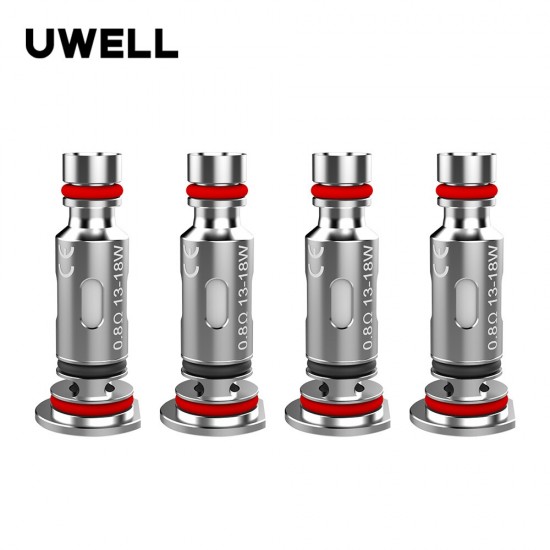  Uwell Caliburn G/G2 Replacement Coils (4pcs) | יוואל קליבן ג'י 1/2 סלילי חימום 4 יח'