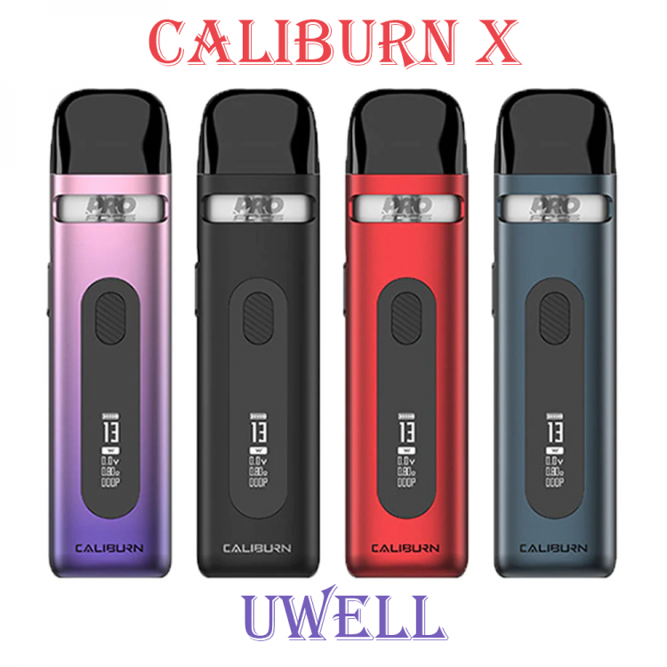 Uwell CALIBURN X Pod Kit | יוואל קליברן איקס פוד Uwell CALIBURN X Pod Kit | יוואל קליברן איקס פוד