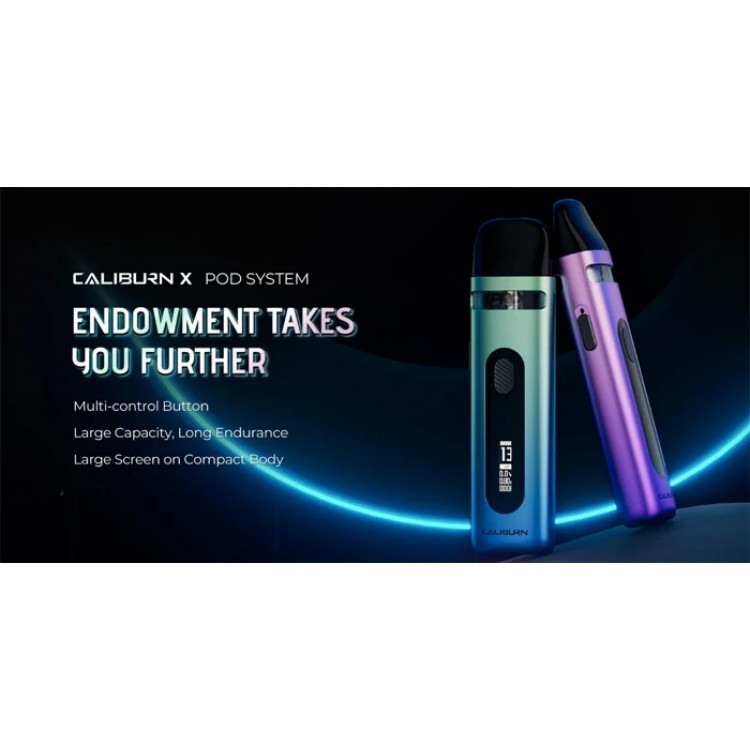 Uwell CALIBURN X Pod Kit | יוואל קליברן איקס פוד Uwell CALIBURN X Pod Kit | יוואל קליברן איקס פוד