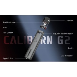 Uwell – Caliburn G2 Pod Kit Uwell – Caliburn G2 Pod Kit