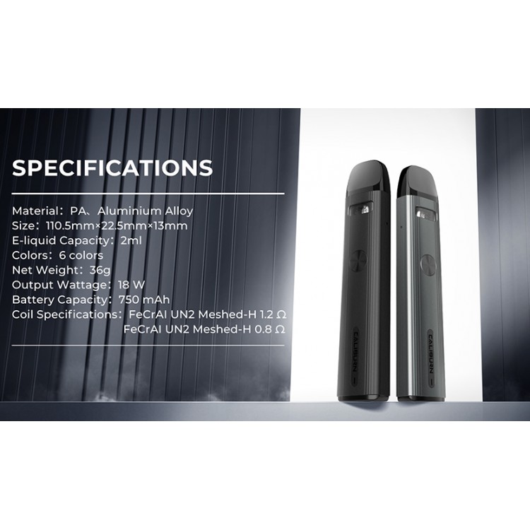 Uwell – Caliburn G2 Pod Kit Uwell – Caliburn G2 Pod Kit
